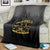 African American Buffalo Soldier Blanket We Can We Will - Black - Wonder Print Shop