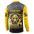 Personalized African American Buffalo Soldier Button Sweatshirt We Can We Will - Black - Wonder Print Shop