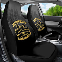 African American Buffalo Soldier Car Seat Cover We Can We Will - Black - Wonder Print Shop
