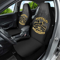 African American Buffalo Soldier Car Seat Cover We Can We Will - Black - Wonder Print Shop