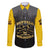 Personalized African American Buffalo Soldier Family Matching Long Sleeve Bodycon Dress and Hawaiian Shirt We Can We Will - Black - Wonder Print Shop