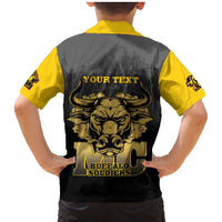 Personalized African American Buffalo Soldier Family Matching Mermaid Dress and Hawaiian Shirt We Can We Will - Black - Wonder Print Shop