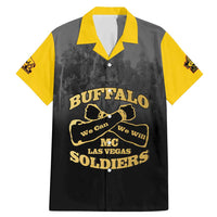 Personalized African American Buffalo Soldier Family Matching Mermaid Dress and Hawaiian Shirt We Can We Will - Black - Wonder Print Shop