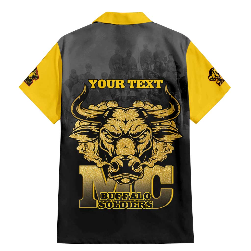 Personalized African American Buffalo Soldier Family Matching Mermaid Dress and Hawaiian Shirt We Can We Will - Black - Wonder Print Shop