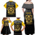 Personalized African American Buffalo Soldier Family Matching Off Shoulder Maxi Dress and Hawaiian Shirt We Can We Will - Black - Wonder Print Shop