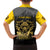 Personalized African American Buffalo Soldier Family Matching Off Shoulder Short Dress and Hawaiian Shirt We Can We Will - Black - Wonder Print Shop