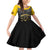 Personalized African American Buffalo Soldier Family Matching Off Shoulder Short Dress and Hawaiian Shirt We Can We Will - Black - Wonder Print Shop