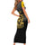 Personalized African American Buffalo Soldier Family Matching Short Sleeve Bodycon Dress and Hawaiian Shirt We Can We Will - Black - Wonder Print Shop