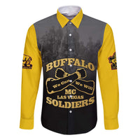 Personalized African American Buffalo Soldier Family Matching Tank Maxi Dress and Hawaiian Shirt We Can We Will - Black - Wonder Print Shop