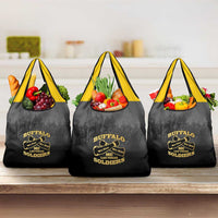 African American Buffalo Soldier Grocery Bag We Can We Will - Black - Wonder Print Shop