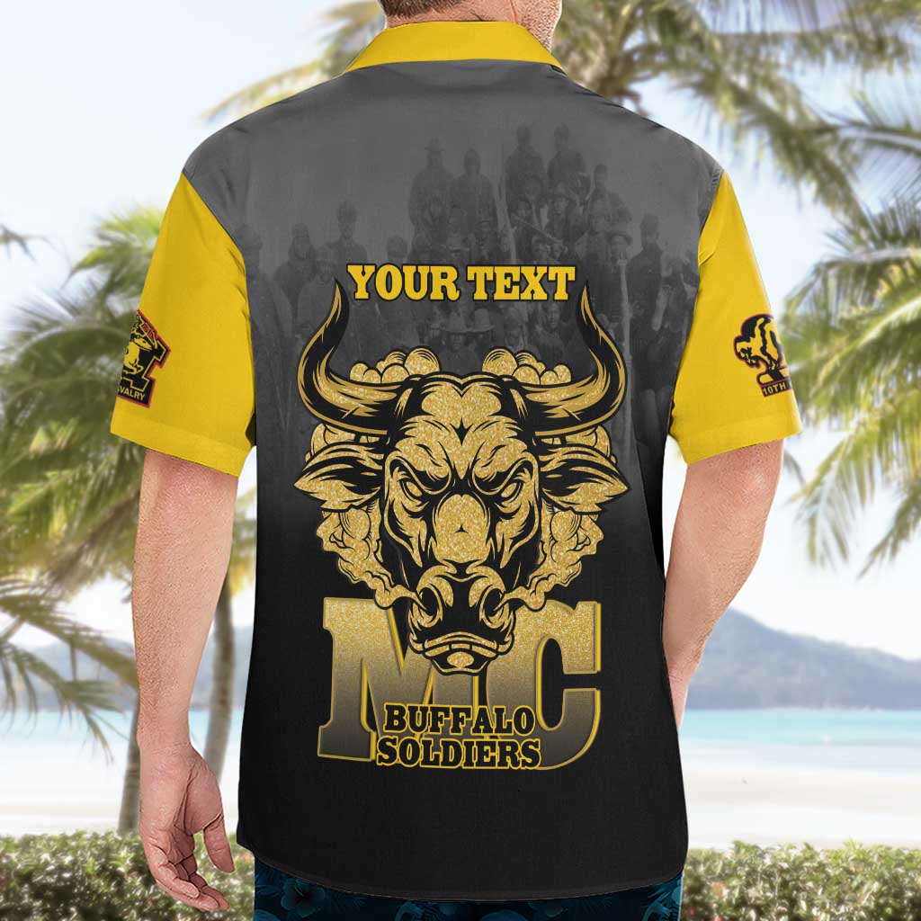 Personalized African American Buffalo Soldier Hawaiian Shirt We Can We Will - Black - Wonder Print Shop