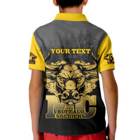 Personalized African American Buffalo Soldier Kid Polo Shirt We Can We Will - Black - Wonder Print Shop