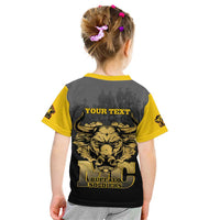 Personalized African American Buffalo Soldier Kid T Shirt We Can We Will - Black - Wonder Print Shop