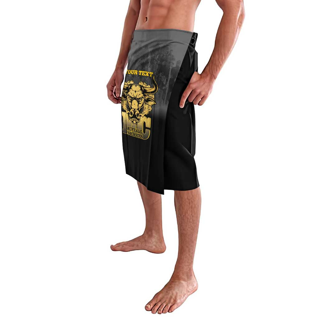Personalized African American Buffalo Soldier Lavalava We Can We Will - Black - Wonder Print Shop