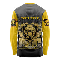 Personalized African American Buffalo Soldier Long Sleeve Shirt We Can We Will - Black - Wonder Print Shop