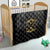 African American Buffalo Soldier Quilt We Can We Will - Black - Wonder Print Shop