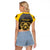 Personalized African American Buffalo Soldier Raglan Cropped T Shirt We Can We Will - Black - Wonder Print Shop