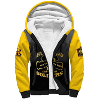 Personalized African American Buffalo Soldier Sherpa Hoodie We Can We Will - Black - Wonder Print Shop