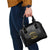 African American Buffalo Soldier Shoulder Handbag We Can We Will - Black - Wonder Print Shop