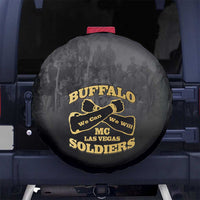 African American Buffalo Soldier Spare Tire Cover We Can We Will - Black - Wonder Print Shop