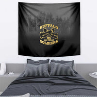 African American Buffalo Soldier Tapestry We Can We Will - Black - Wonder Print Shop