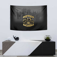 African American Buffalo Soldier Tapestry We Can We Will - Black - Wonder Print Shop