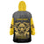 Personalized African American Buffalo Soldier Wearable Blanket Hoodie We Can We Will - Black - Wonder Print Shop