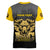 Personalized African American Buffalo Soldier Women V-Neck T-Shirt We Can We Will - Black - Wonder Print Shop