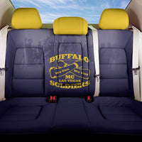 African American Buffalo Soldier Back Car Seat Cover We Can We Will - Navy Blue - Wonder Print Shop