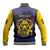 Personalized African American Buffalo Soldier Baseball Jacket We Can We Will - Navy Blue - Wonder Print Shop