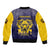 Personalized African American Buffalo Soldier Bomber Jacket We Can We Will - Navy Blue - Wonder Print Shop