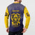 Personalized African American Buffalo Soldier Button Sweatshirt We Can We Will - Navy Blue - Wonder Print Shop