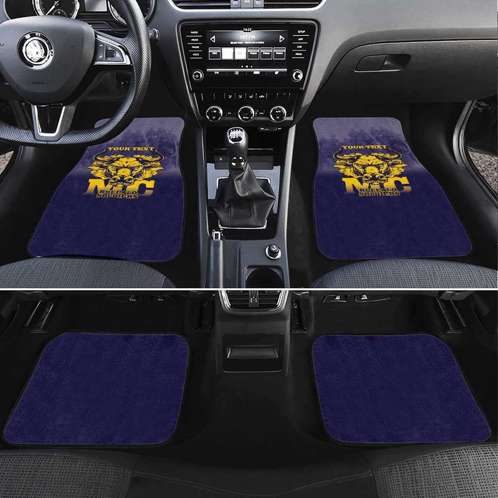 African American Buffalo Soldier Car Mats We Can We Will - Navy Blue - Wonder Print Shop