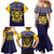 Personalized African American Buffalo Soldier Family Matching Mermaid Dress and Hawaiian Shirt We Can We Will - Navy Blue - Wonder Print Shop