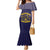 Personalized African American Buffalo Soldier Family Matching Mermaid Dress and Hawaiian Shirt We Can We Will - Navy Blue - Wonder Print Shop
