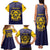Personalized African American Buffalo Soldier Family Matching Tank Maxi Dress and Hawaiian Shirt We Can We Will - Navy Blue - Wonder Print Shop