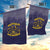 African American Buffalo Soldier Garden Flag We Can We Will - Navy Blue - Wonder Print Shop