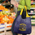 African American Buffalo Soldier Grocery Bag We Can We Will - Navy Blue - Wonder Print Shop