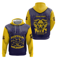 Personalized African American Buffalo Soldier Hoodie We Can We Will - Navy Blue - Wonder Print Shop