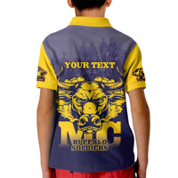 Personalized African American Buffalo Soldier Kid Polo Shirt We Can We Will - Navy Blue - Wonder Print Shop