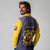 Personalized African American Buffalo Soldier Long Sleeve Polo Shirt We Can We Will - Navy Blue - Wonder Print Shop