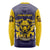 Personalized African American Buffalo Soldier Long Sleeve Shirt We Can We Will - Navy Blue - Wonder Print Shop