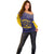 Personalized African American Buffalo Soldier Off Shoulder Sweater We Can We Will - Navy Blue - Wonder Print Shop