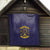 African American Buffalo Soldier Quilt We Can We Will - Navy Blue - Wonder Print Shop