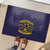 African American Buffalo Soldier Rubber Doormat We Can We Will - Navy Blue - Wonder Print Shop