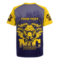 Personalized African American Buffalo Soldier Rugby Jersey We Can We Will - Navy Blue - Wonder Print Shop