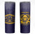Personalized African American Buffalo Soldier Skinny Tumbler We Can We Will - Navy Blue - Wonder Print Shop
