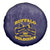 African American Buffalo Soldier Spare Tire Cover We Can We Will - Navy Blue - Wonder Print Shop