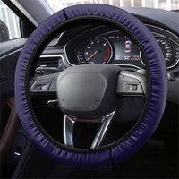 African American Buffalo Soldier Steering Wheel Cover We Can We Will - Navy Blue - Wonder Print Shop