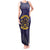 Personalized African American Buffalo Soldier Tank Maxi Dress We Can We Will - Navy Blue - Wonder Print Shop